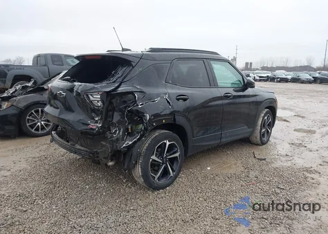 2022 Chevrolet Trailblazer Fwd Rs z USA, uszkodzony, nr VIN KL79MTSL6NB076691